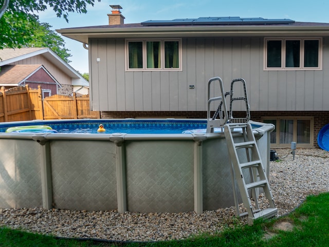 view of pool