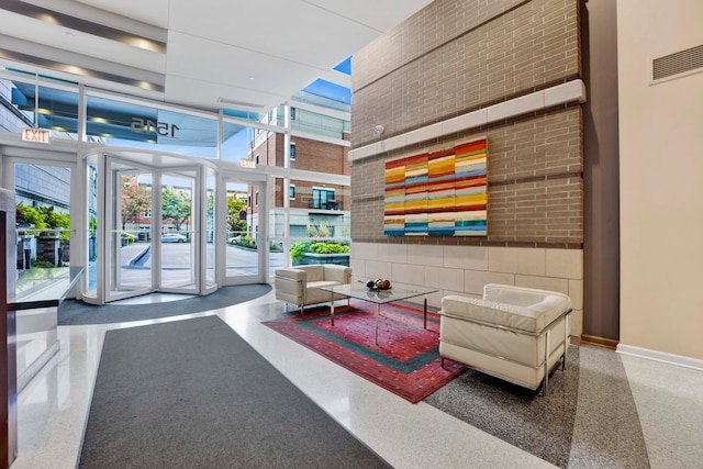 view of community lobby