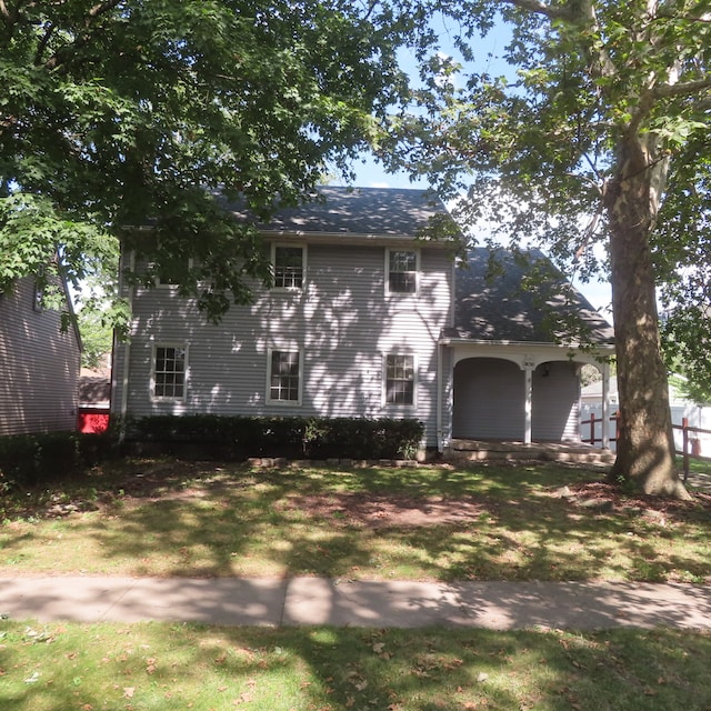 view of back of house