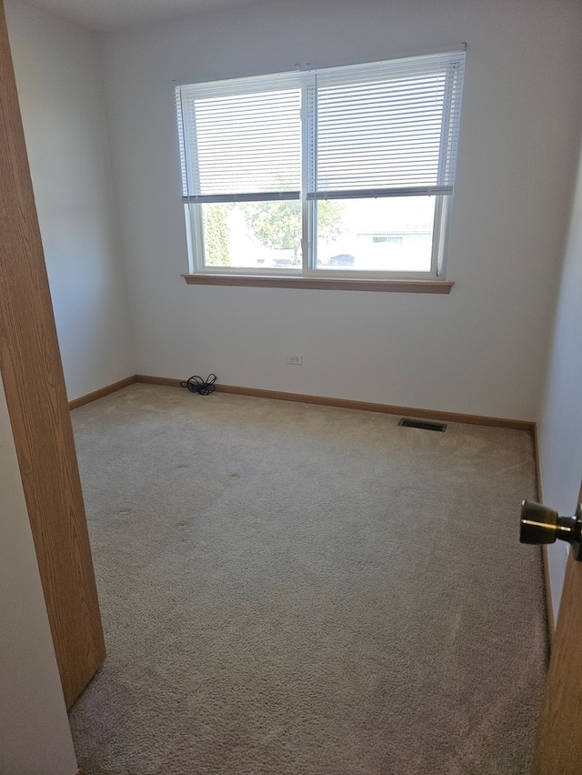 carpeted empty room featuring a healthy amount of sunlight