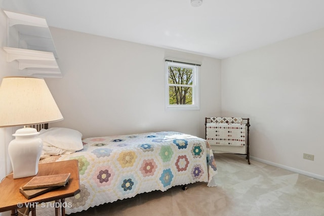 945 N Stark Dr, Palatine, IL 60074 - carpeted bedroom featuring baseboards