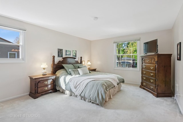945 N Stark Dr, Palatine, IL 60074 - bedroom with light colored carpet and baseboards