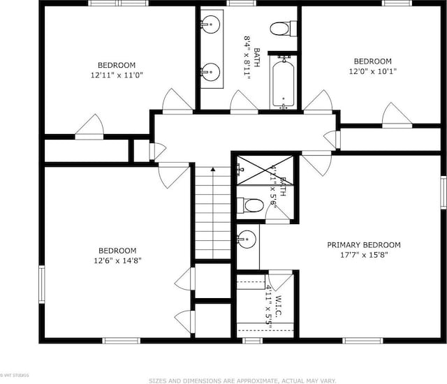 945 N Stark Dr, Palatine, IL 60074 - floor plan / room layout