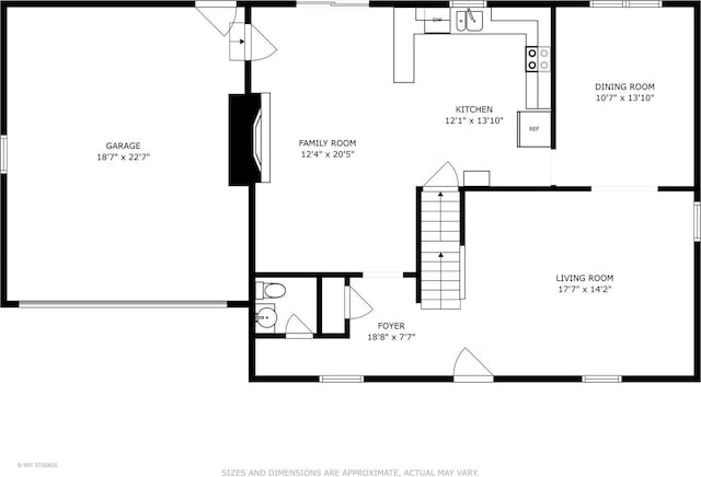 945 N Stark Dr, Palatine, IL 60074 - floor plan / room layout