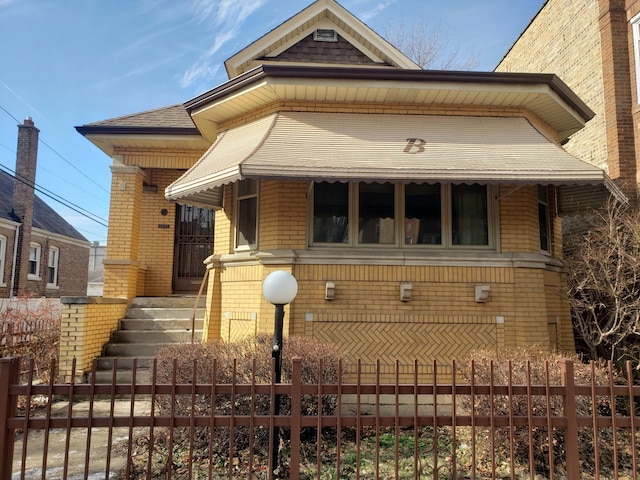 view of front facade with a porch