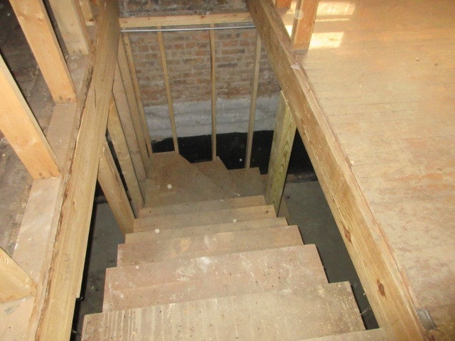 view of stairs