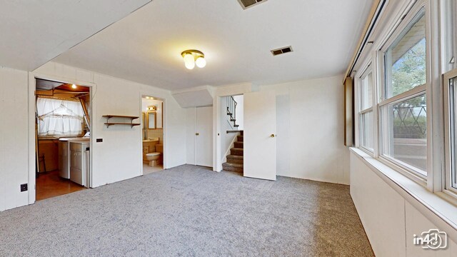 732 Luau Dr, Des Plaines, IL 60016 - unfurnished bedroom featuring ensuite bathroom and carpet floors