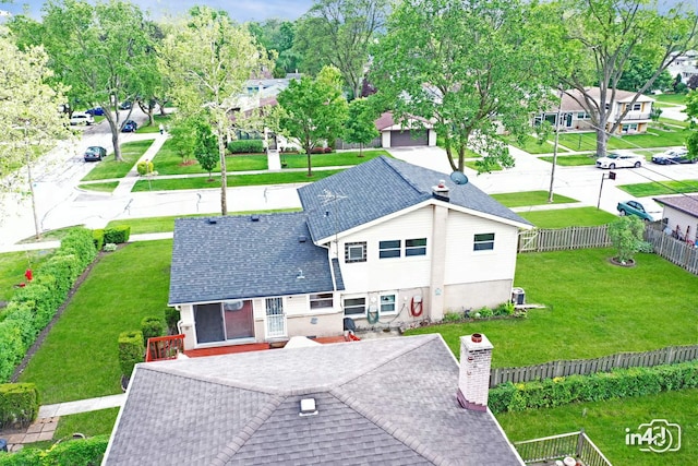 732 Luau Dr, Des Plaines, IL 60016 - view from above of property