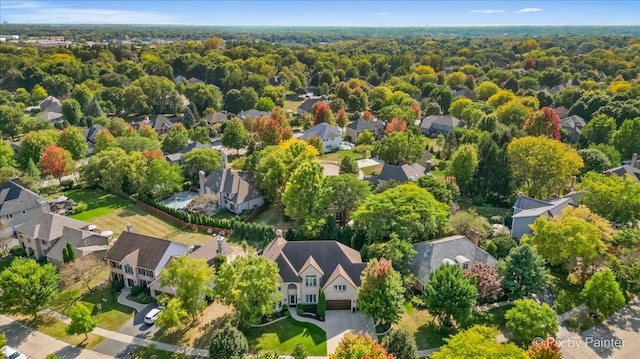 bird's eye view