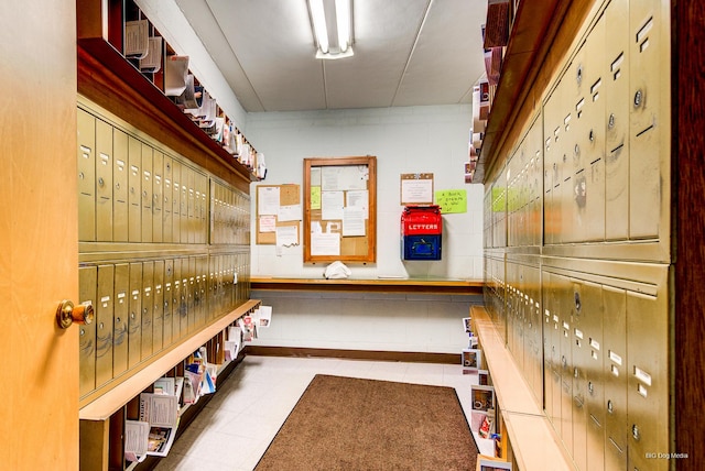 view of storage