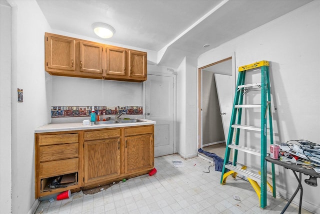 kitchen with sink