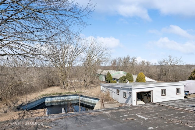 view of pool