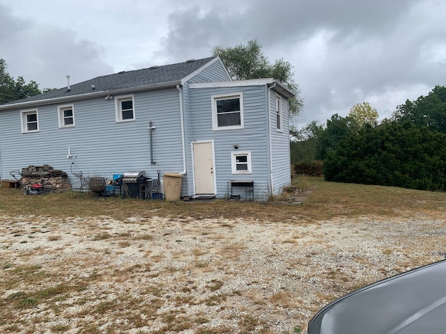 view of rear view of house