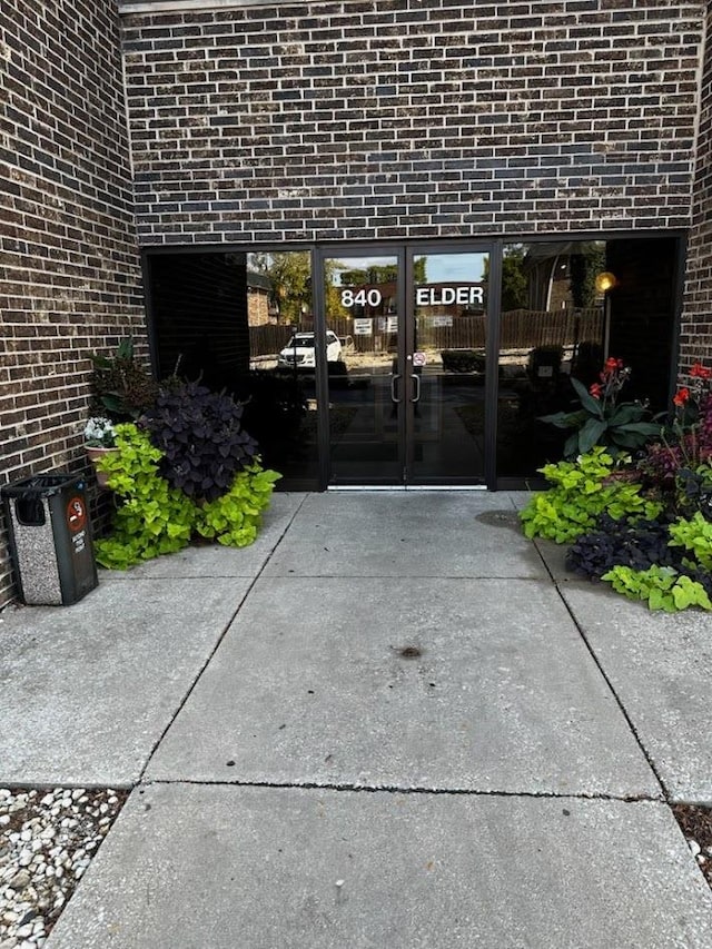 840 Elder Rd Unit A414, Homewood, IL 60430 - property entrance with brick siding