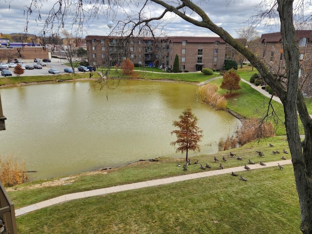 property view of water