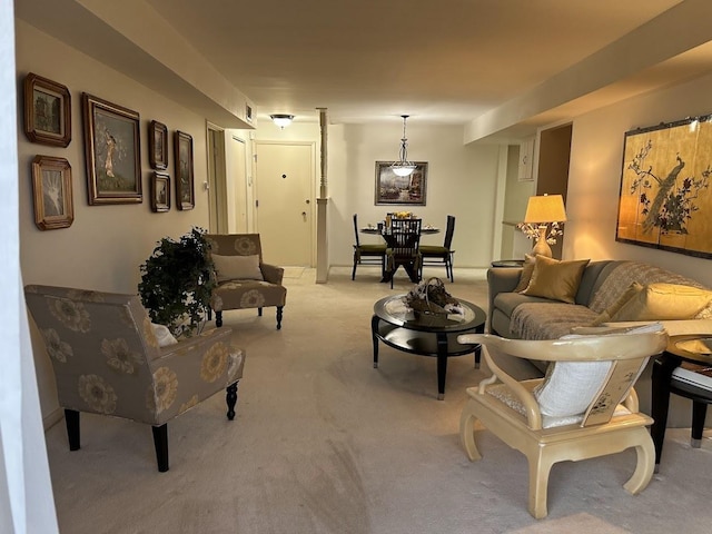 840 Elder Rd Unit A414, Homewood, IL 60430 - living room with light carpet