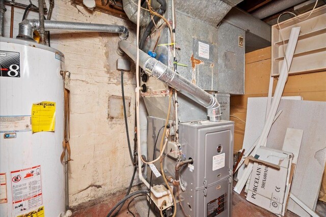 utilities with gas water heater