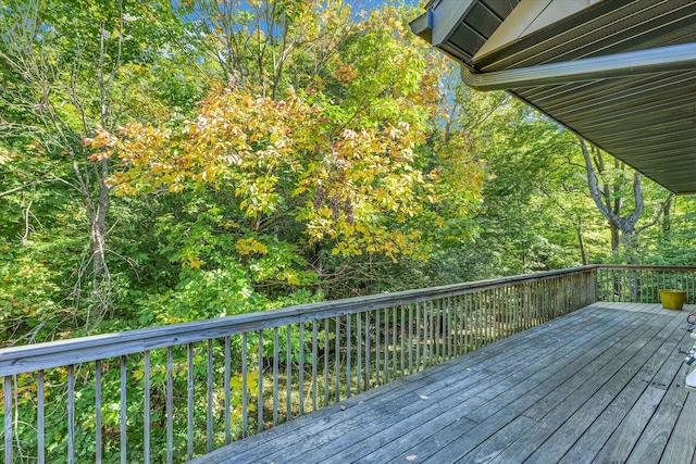 view of deck