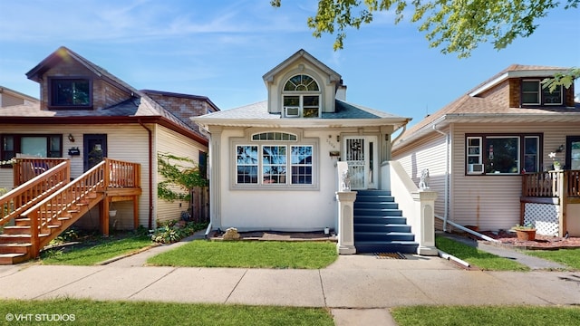 view of bungalow-style home