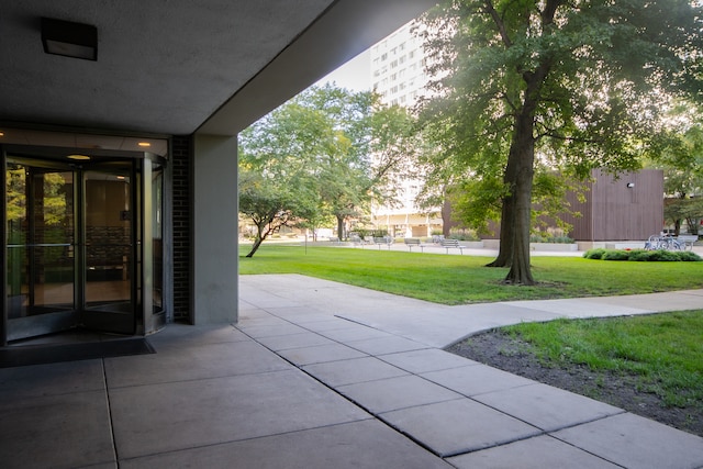 view of patio