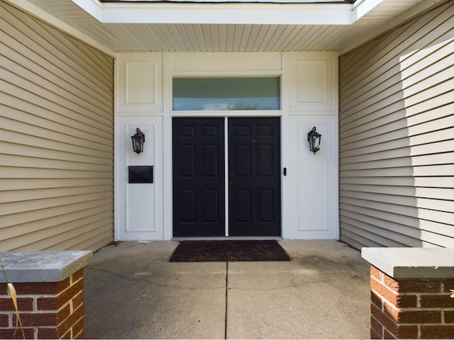 view of property entrance