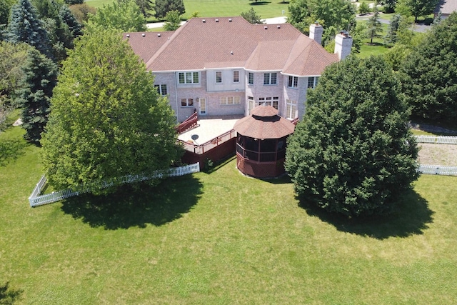 36625 N Kimberwick Ln, Wadsworth, IL 60083 - view from above of property