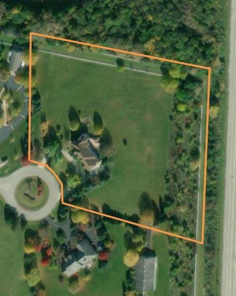 36625 N Kimberwick Ln, Wadsworth, IL 60083 - map / location with property parcel outlined