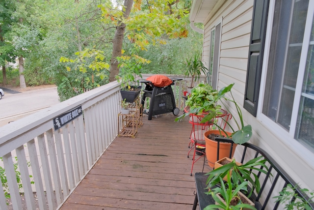 view of deck