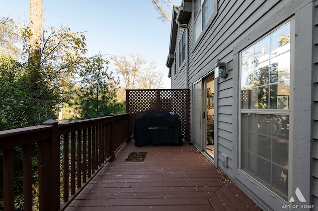 view of deck