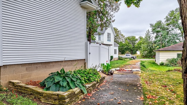 view of yard