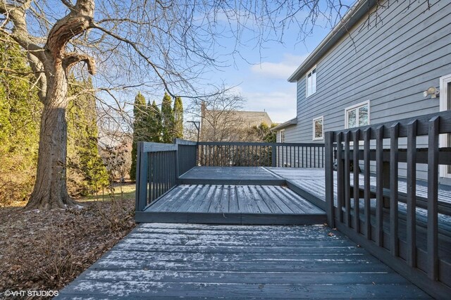 5042 Boulders Dr, Gurnee, IL 60031 - view of wooden terrace