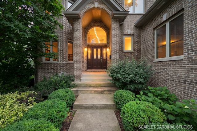 view of property entrance