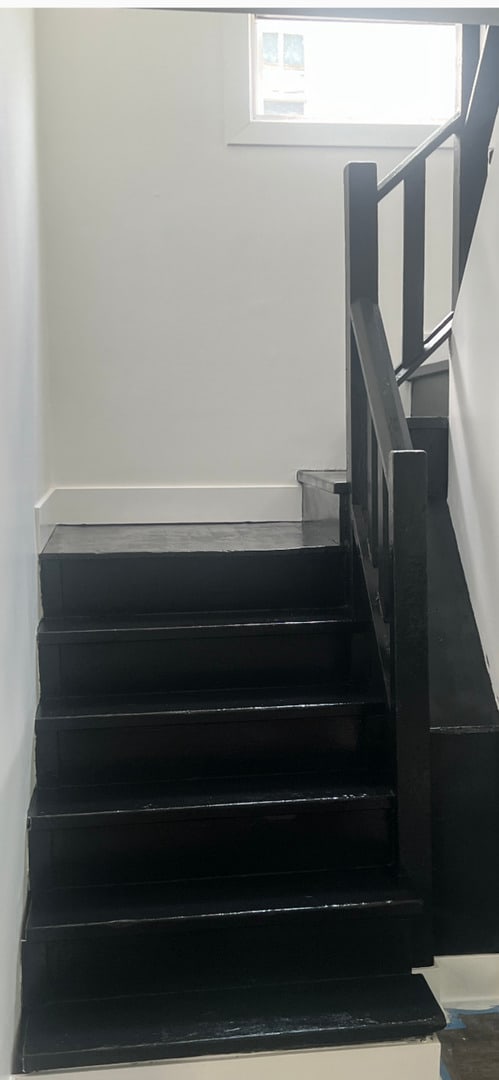 view of stairway
