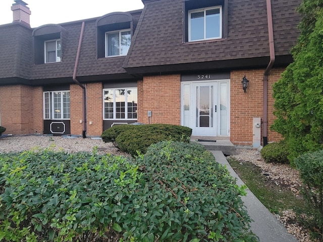 view of rear view of house