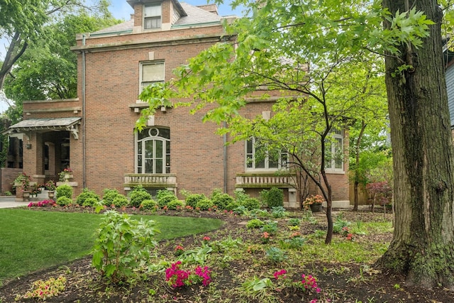 5235 S University Ave, Chicago, IL 60615 - view of side of property with a yard and brick siding