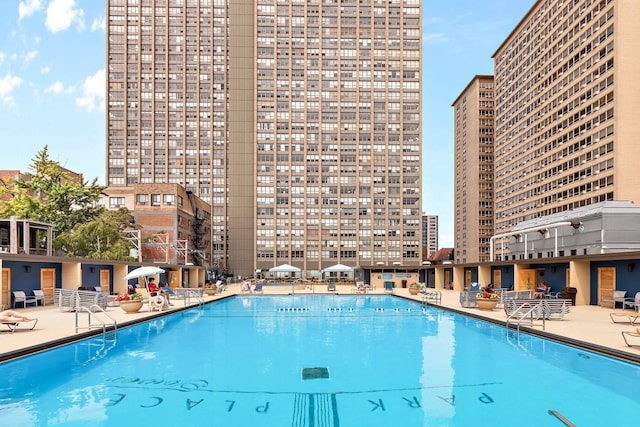 view of swimming pool