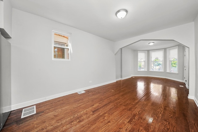 bonus room with hardwood / wood-style floors