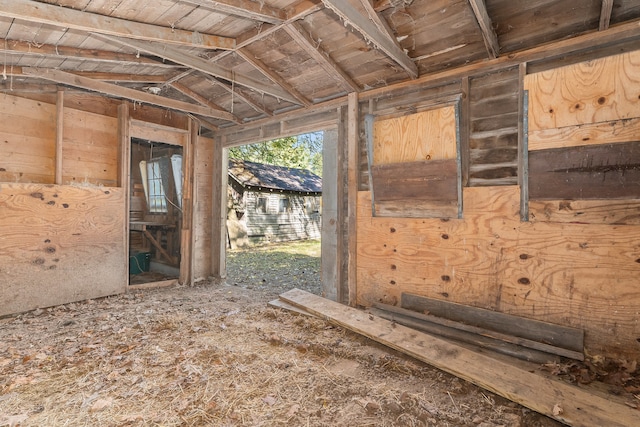 view of stable