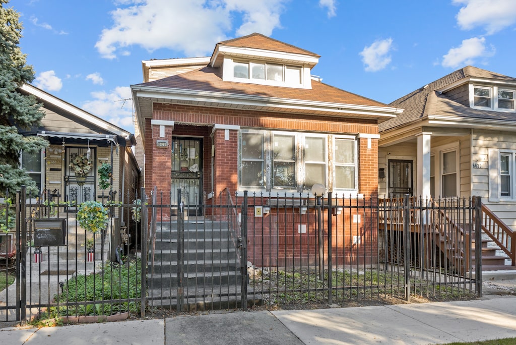 bungalow with a porch