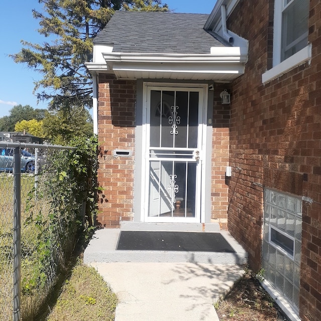 view of property entrance