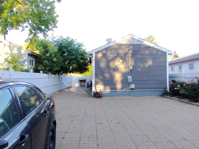 exterior space with a patio area