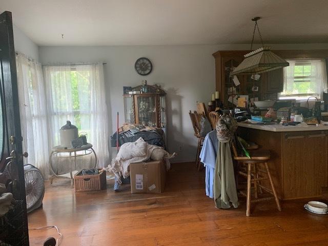 1901 Chestnut St, Ottawa, IL 61350 - dining space with healthy amount of natural light and wood finished floors
