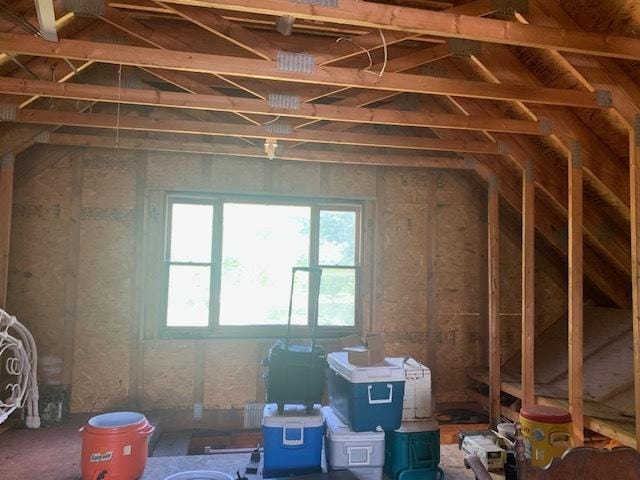 1901 Chestnut St, Ottawa, IL 61350 - view of unfinished attic