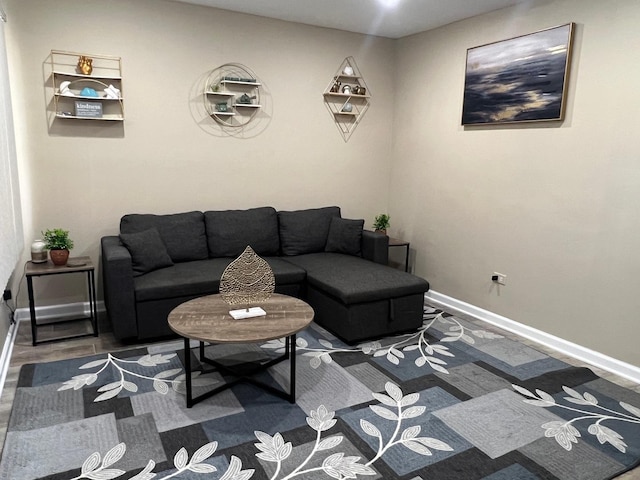 4764 S Shields Ave, Chicago, IL 60609 - living room featuring baseboards