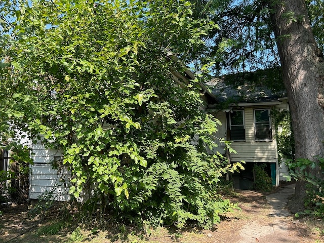 view of side of property