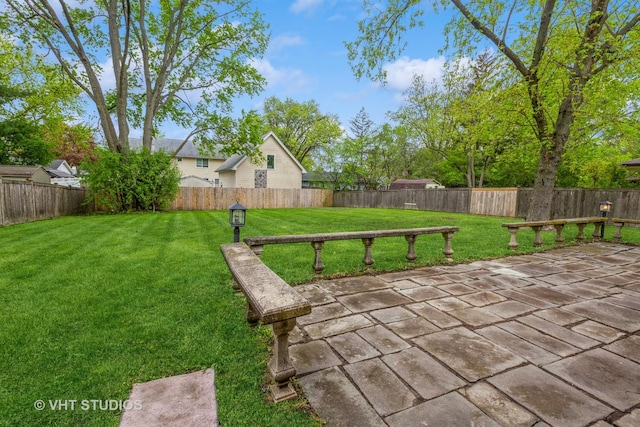 819 Oxford St, Downers Grove, IL 60516 - view of yard featuring a fenced backyard and a patio