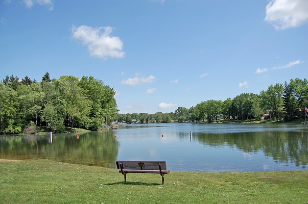 property view of water