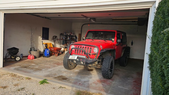 17580 1200 E St, Wyanet, IL 61379 - garage with a garage door opener