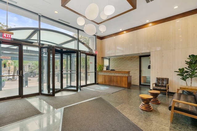 view of building lobby