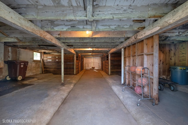 interior space featuring stairway